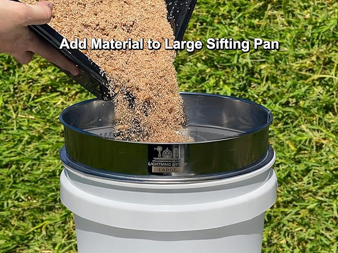 MFS' D-11 Lightning Sifter Large Mealworm Sifting Pan (2nd Gen)