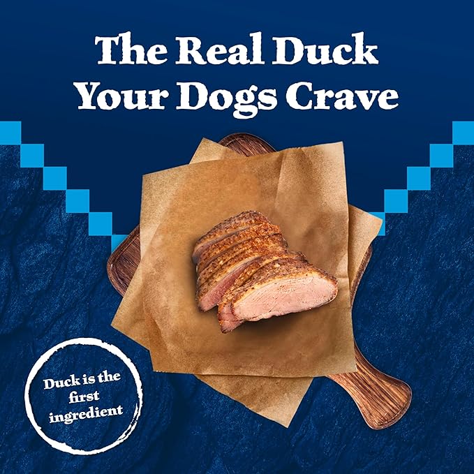 Blue Buffalo Wilderness Trail Treats High Protein Grain Free Dog Biscuits Crunchy Dog Treats, Duck Recipe, 36-oz Box, (Pack of 3)