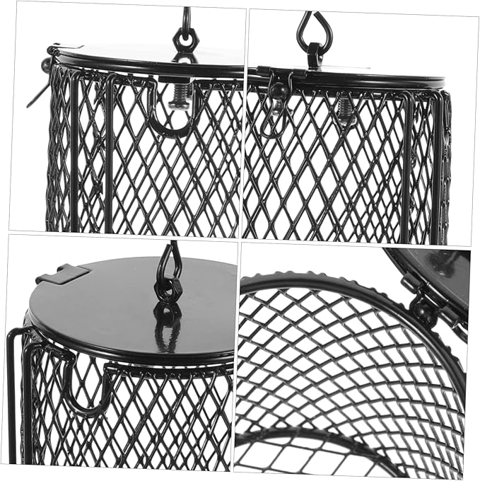 ORFOFE Reptile Heat Lamp Mesh Cover Scald Lamp Shade for Reptiles Insulation Cover for Turtles Birds and Other Pets for Fluorescent Bulbs
