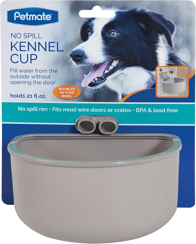 Petmate Kennel Bowl,Large,(Pack of 6)