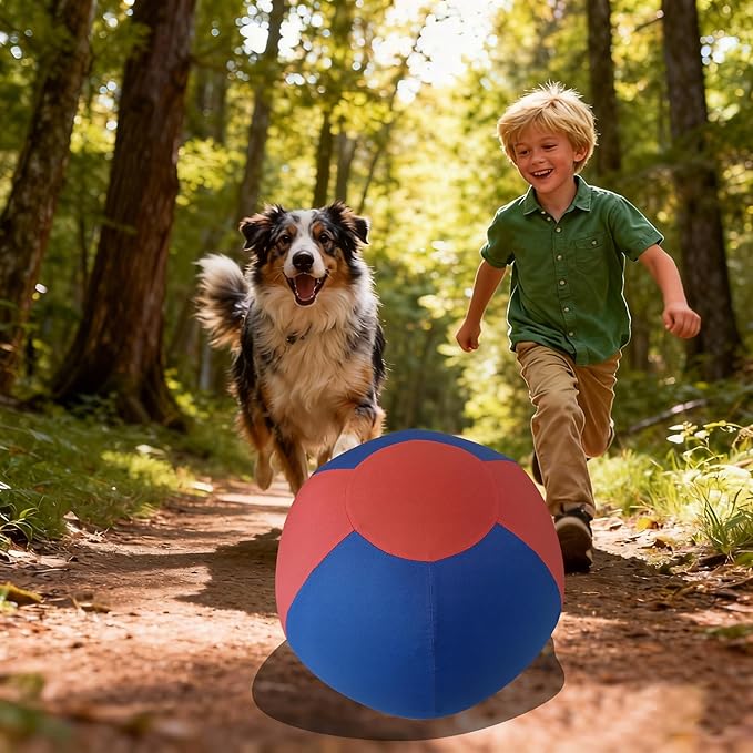 Jolly Ball for Horses - 18-inch Elastic Outdoor Pasture Ball to Prevent Boredom, Fun Horse Toys for Active Play
