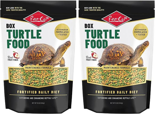 Rep-Cal Box Turtle Food -12 oz (Pack of 2)