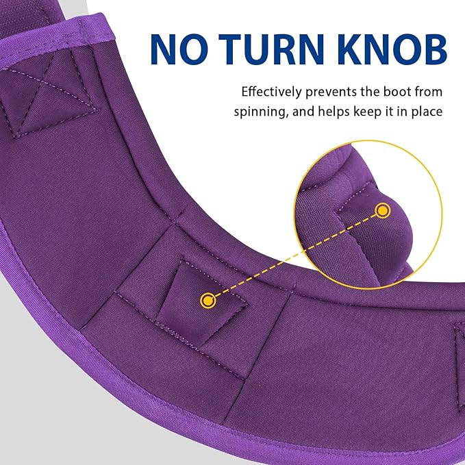 Harrison Howard Horse Bell Boots Overreach Bell Boots No-Turn Bell Boots for Horse-Durable Protective Hoof Boot
