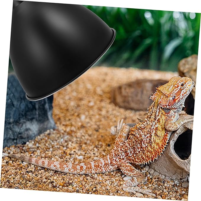 Heat Lamp Shade for Reptile Box Insulated Cover for Terrarium Supplies
