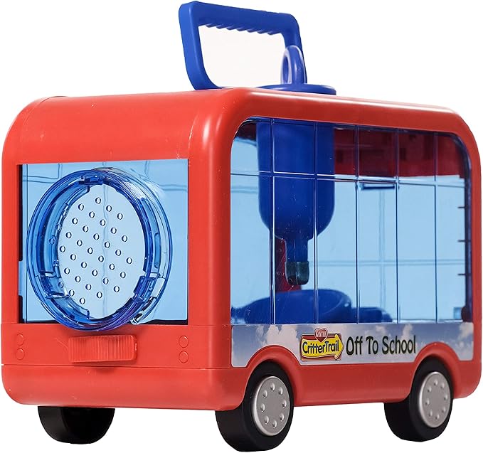 Kaytee CritterTrail Off To School Travel Carrier for Pet Hamsters, Gerbils, or Mice