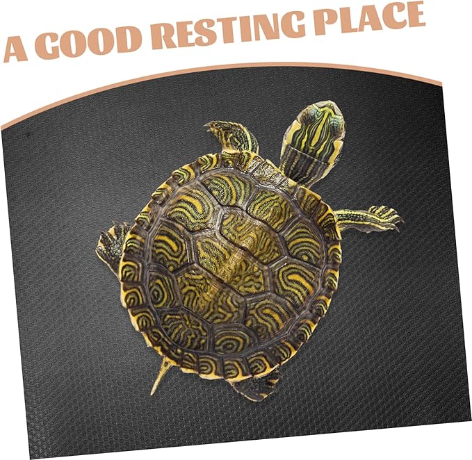 Bearded Dragon Reptile Carpet Durable Terrarium Mat for Lizard Gecko Snake Turtle Non Slip Substrate Bedding for Easy Clean Up and Use