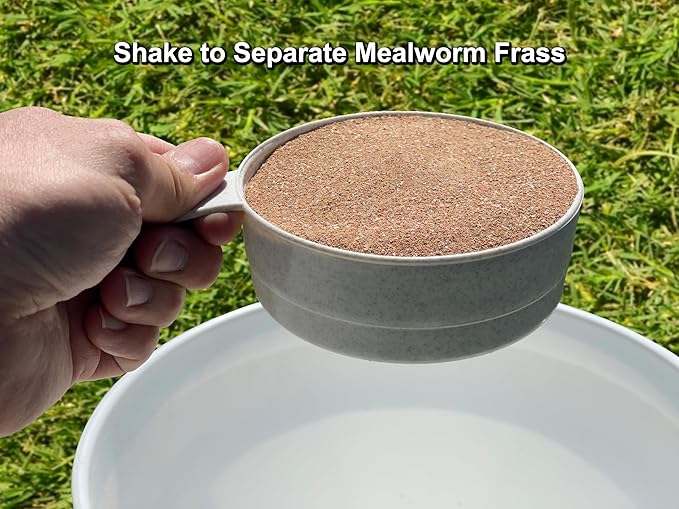 MFS' D-11 Lightning Sifter Mealworm Frass Sifting Pan (2nd Gen)