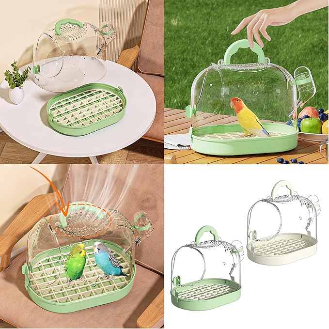 Portable Bird Parrots Breathable Pet Carriers Bag Handheld for Travel Small Pet Accessories Outdoor Bag