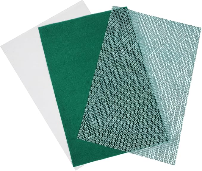 ORFOFE 1 Set Premium Reptile Carpet Bedding for Tortoise Lizard Washable Substrate Mat for Terrarium Soft Cushion for Reptile Habitat for Snakes Geckos and Climbing Pets