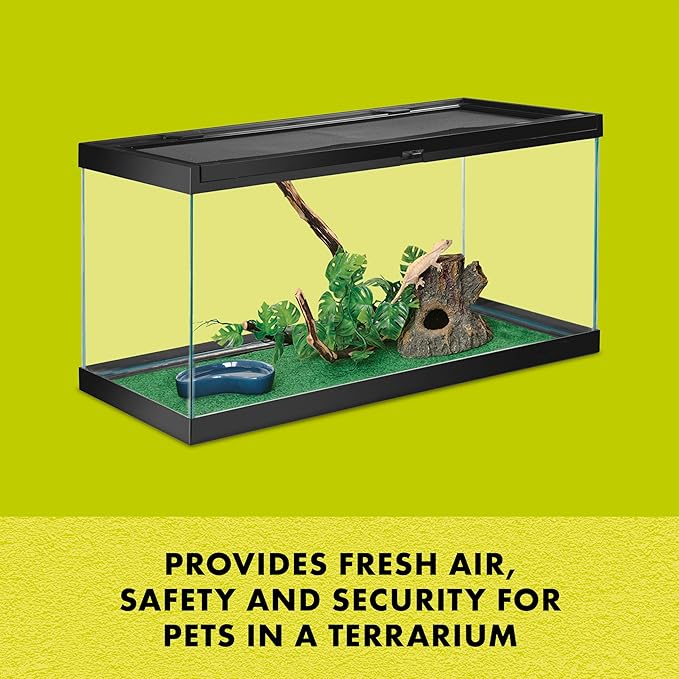 Zilla 11435 Fresh Air Screen Cover, 48-Inch by 18-Inch,Black