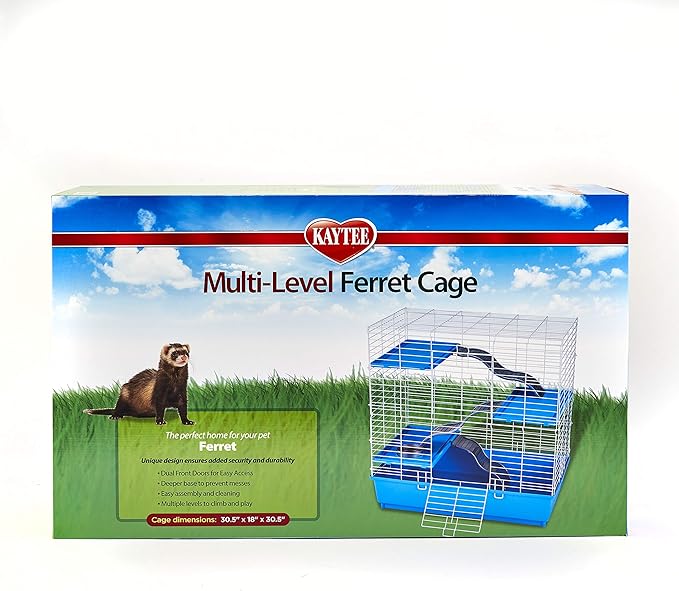 Kaytee My First Home Multi-Level Habitat for Pet Ferrets
