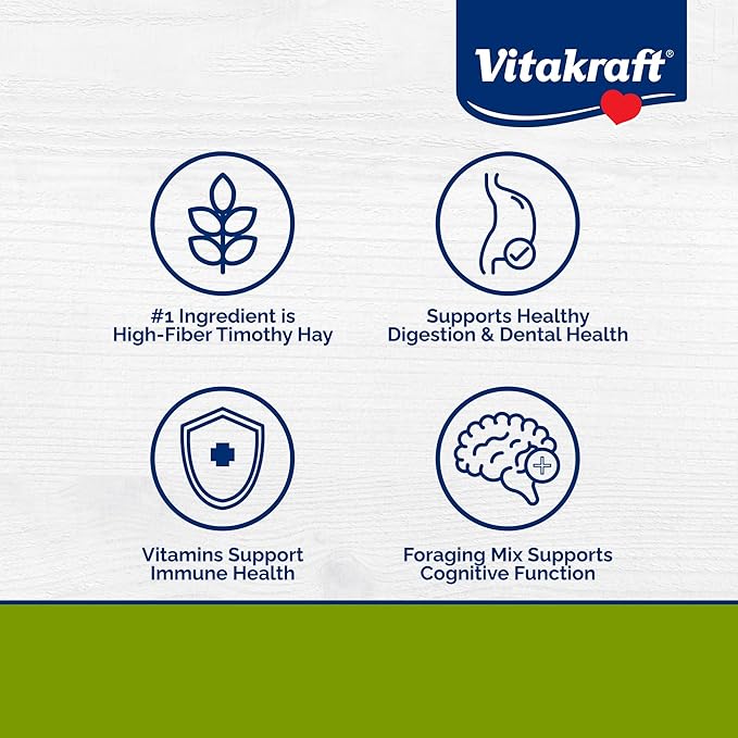 Vitakraft VitaSmart Complete Nutrition Pet Rabbit Food, 8 lbs