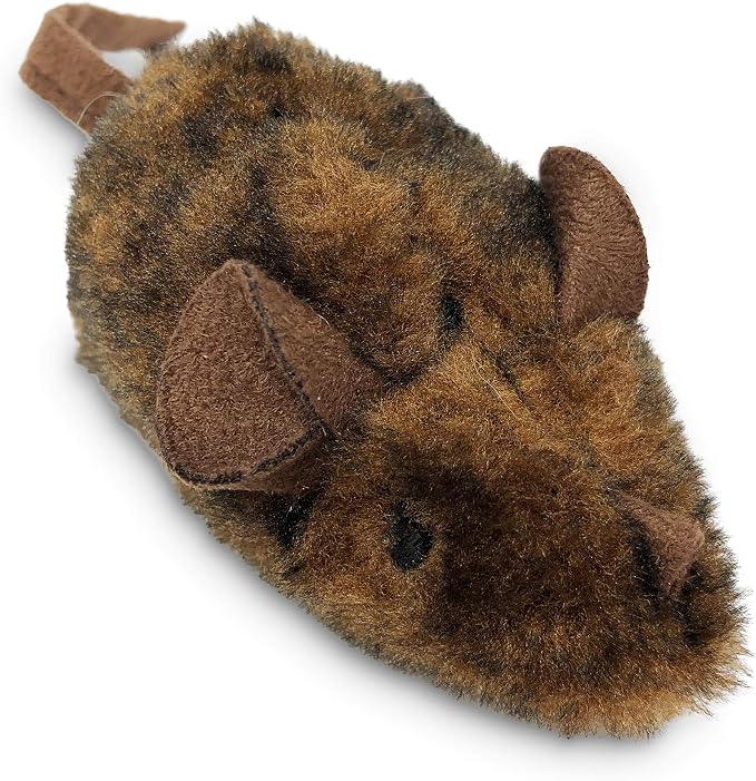 OurPets Play-N-Squeak Mouse Hunter Cat Toys with Catnip by OurPets
