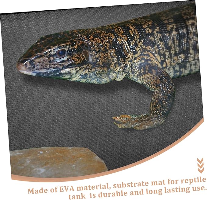 Reptile Carpet Bearded Dragon Substrate Mat Non-Slip Snake Bedding for Terrarium