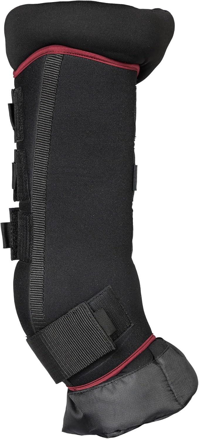 Back on Track Royal Quick Wraps Deluxe for Horses 2033 with Welltex Technology, Sold in Pairs, Wine, Small (12")