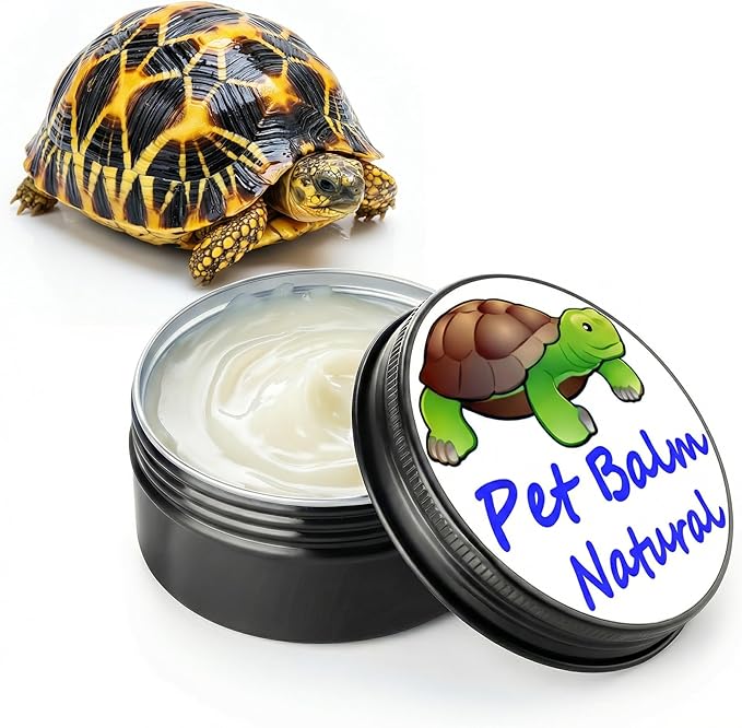 RONDURE Tortoise Shell Conditioner Balm – 2.7 OZ Moisturizer and Protector for Turtle Dry Shell Care – Treatment for Sulcata and Russian Tortoise
