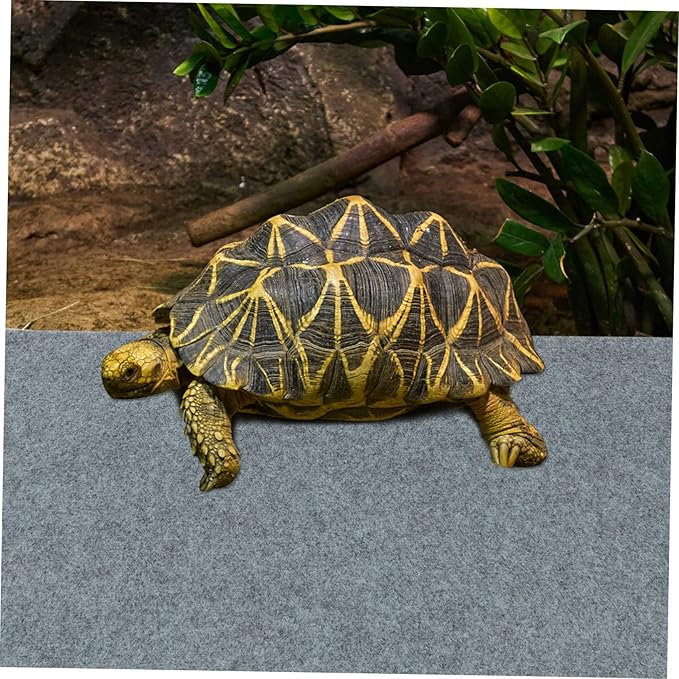 VICASKY Beard Dragon Lizard Reptile Terrarium Mat Pet Bedding Substrate Liner Carpet for Tortoises Snakes Lizards and Climbing Pets
