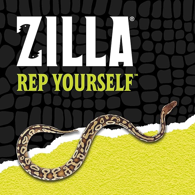 Zilla Reptile Terrarium Bedding Substrate Snake and Lizard Litter, 24 Quart