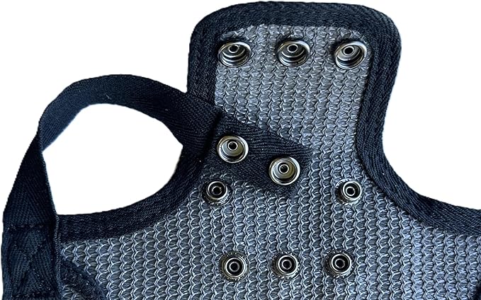 DOWN UNDER OUTDOORS 2 Pack Medium-Large Chicken Saddles with Adjustable Straps, Chicken Apron, Poultry Saver, Pet Supplies, Including Shoulder Covers (Extra Long Grey Mesh)