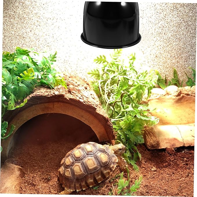 YARNOW Reptile Heat Lamp Guard Heat Dome Cover for Lizard Turtle Tanks Efficient Heating Safety Shield for Reptile Terrariums