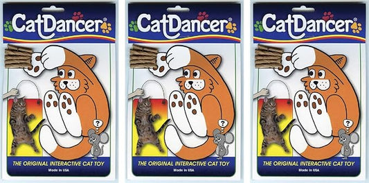 Cat Dancer 101 Cat Dancer Interactive Cat Toy, 3 Pack by CAT+DANCER+PRODUCTS