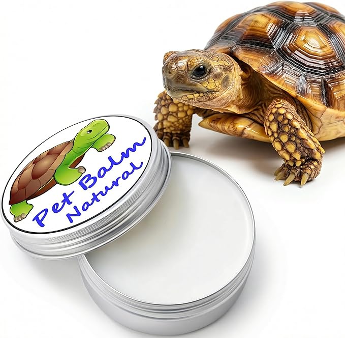 KR. LIF Tortoise Shell Balm Conditioner for Sulcata & Russian Tortoise – Turtle Shell Moisturizer Protector for Reptile Dry Skin Care 2.6 Oz