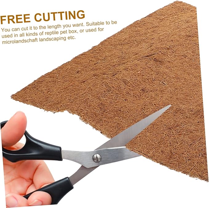 ERINGOGO Terrarium Bedding Reptile Mat Coconut Fiber 60x40cm Reptile Supplies Natural Bedding