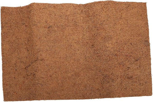 COLLBATH Natural Coconut Fiber Reptile Bedding Mat Terrarium Liner for Snakes Tortoises and Lizards Breathable Coir Substrate for Reptile Care and Landscaping