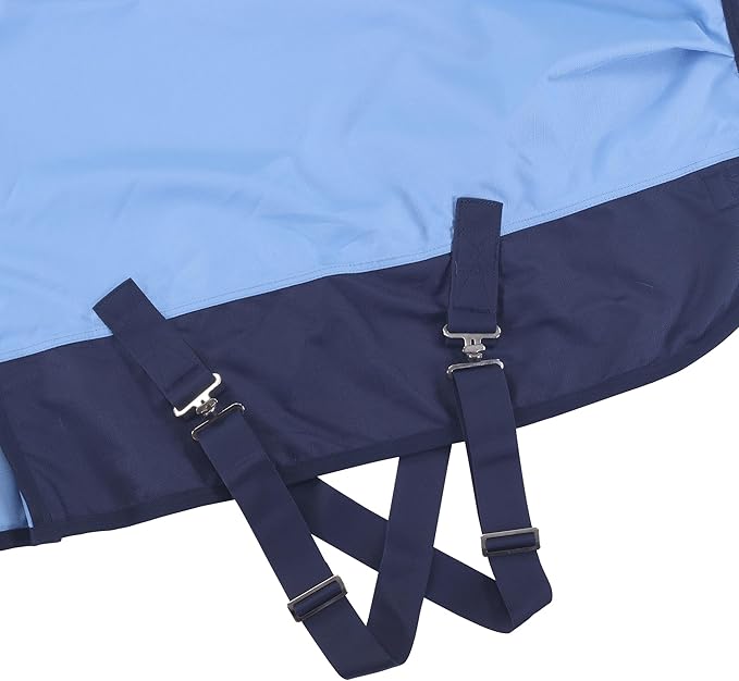 LEAFOREST 1200 Denier Waterproof Mini Shetland Rug Pony Rug Foal Rug Turnout Rug (no Filling) Blue Navy 48IN