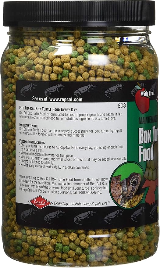 Rep-Cal Box Turtle Food 12oz