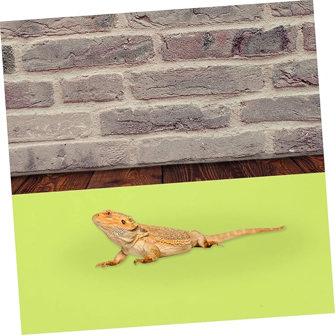 Happyyami Moisture Reptile Cage Mat Easy Clean Liner for Bearded Dragon Tank Terrarium Carpet