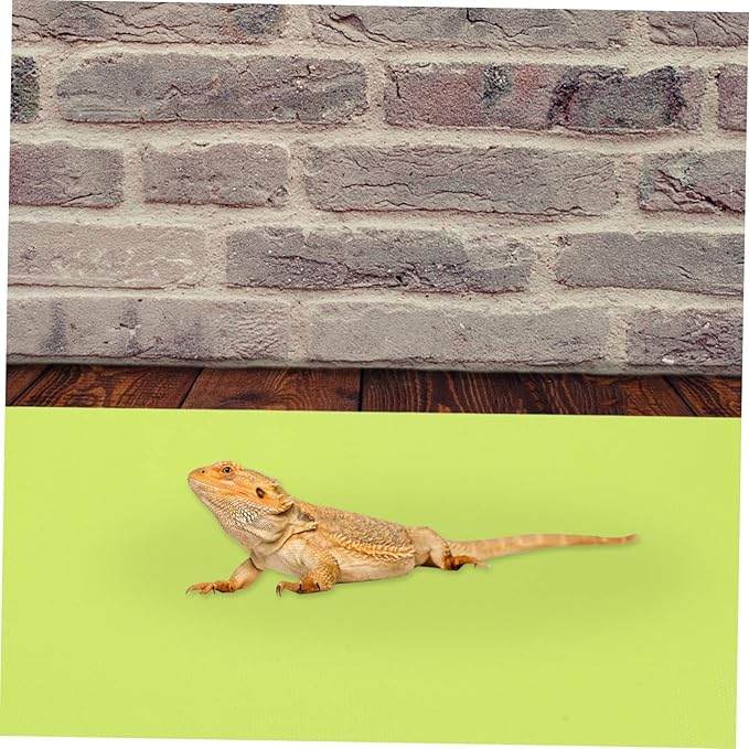 GANAZONO 2pcs Reptile Carpet Mats Easy-Clean Non-Absorbent Substrate for Terrarium Comfortable and Safe Habitat for Geckos Snakes and Other Reptiles