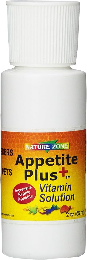 Nature Zone SNZ59231 Appetite Plus Reptile Concentrated Solution, 2-Ounce