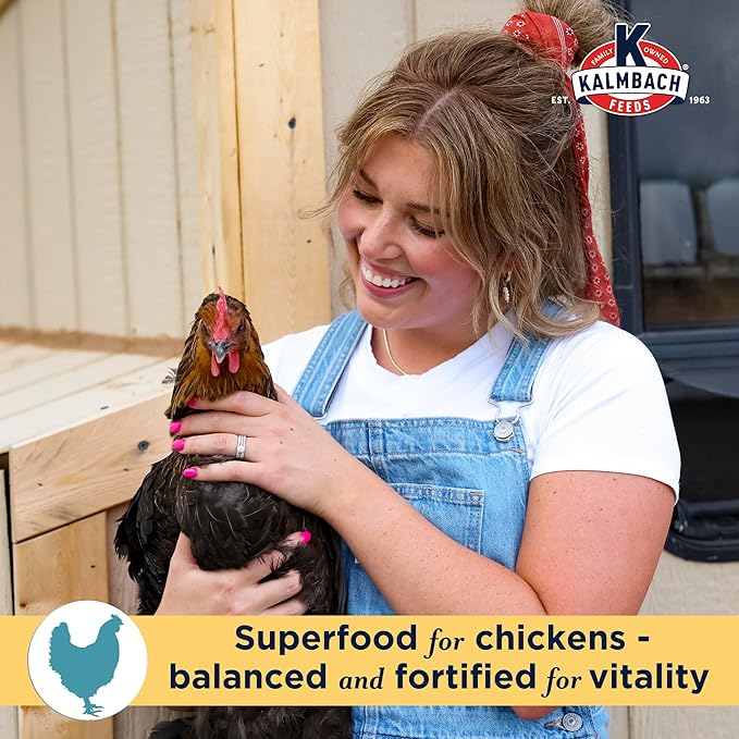Kalmbach Feeds Henhouse Reserve® Lovebug Edition Layer Feed with Whole Insects