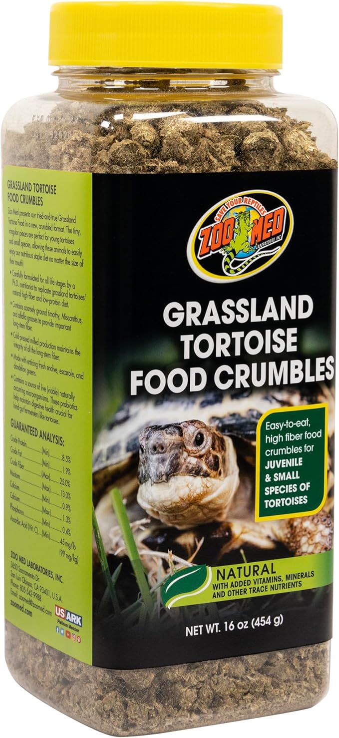 Zoo Med - Food CRMBL TORTSE 16OZ