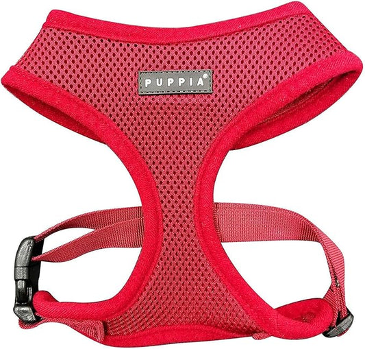 Puppia Soft Dog Harness, Wine, X-Large (PDCF-AC30-WN-XL)