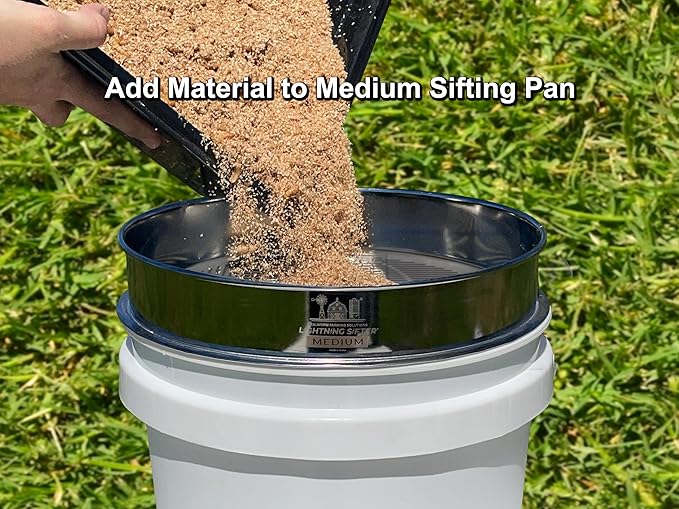 MFS' D-11 Lightning Sifter Medium Mealworm Sifting Pan (2nd Gen)