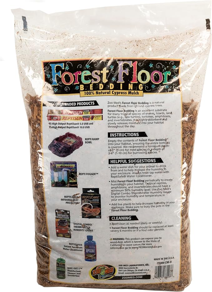 Zoo Med Forest Floor Bedding, 8qt