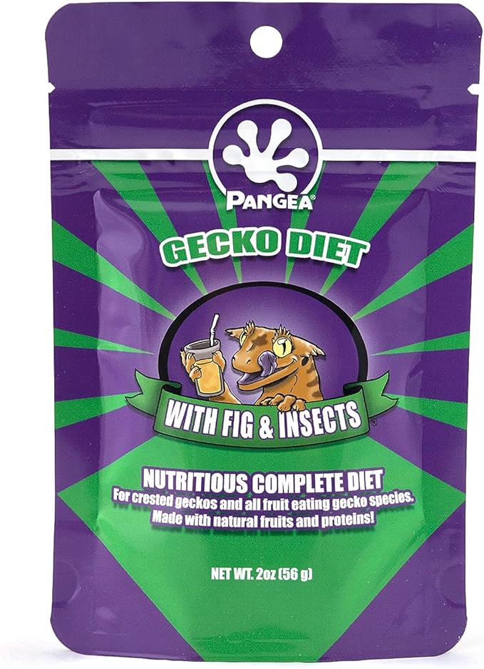 Pangea Gecko Diet Fig & Watermelon Bundle - 2oz Fig & Insects and Watermelon