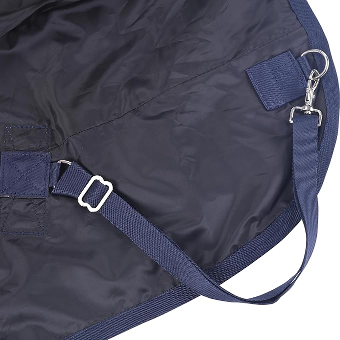 LEAFOREST 1200 Denier Waterproof Mini Shetland Rug Pony Rug Foal Rug Turnout Rug (no Filling) Blue Navy 39IN