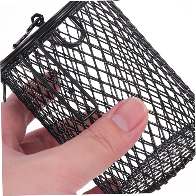 Gatuida Reptile Heat Lamp Mesh Cover High-Strength Scalding Lampshade Shell for Reptile Tanks Easy to Install Safe for Lizards Turtles and Birds