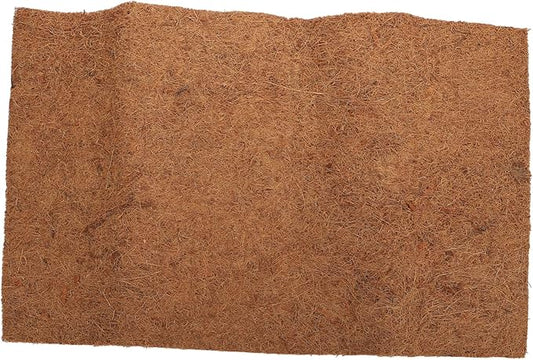 Sosoport Tropical Reptile Carpet Substrate for Reptile Tank Coconut Liner Pet Bed Mat