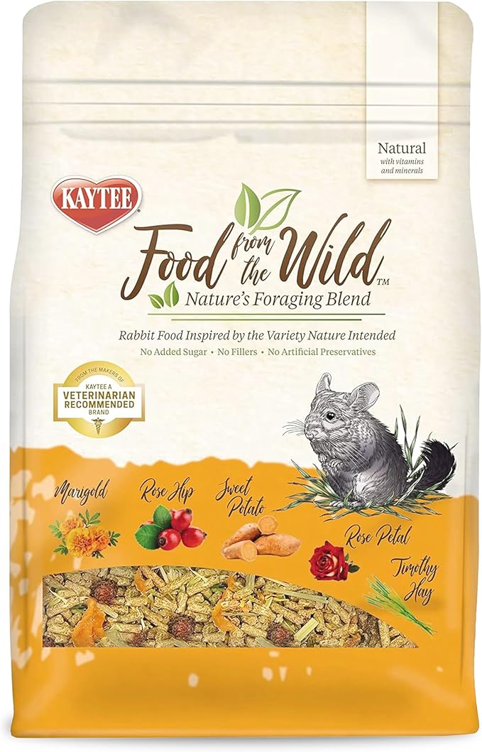 Kaytee Food From the Wild Chinchilla, 3 Pounds