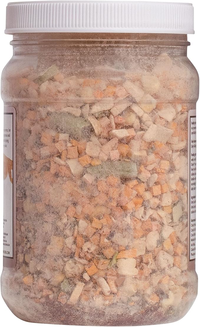Healthy Herp Tortoise Food Instant Meal for Reptiles - Nutritious Turtle Food, Tortoise Habitat Accessories, Made in USA - Ideal for Box Turtles, Lizards - 3.5 oz (100g)