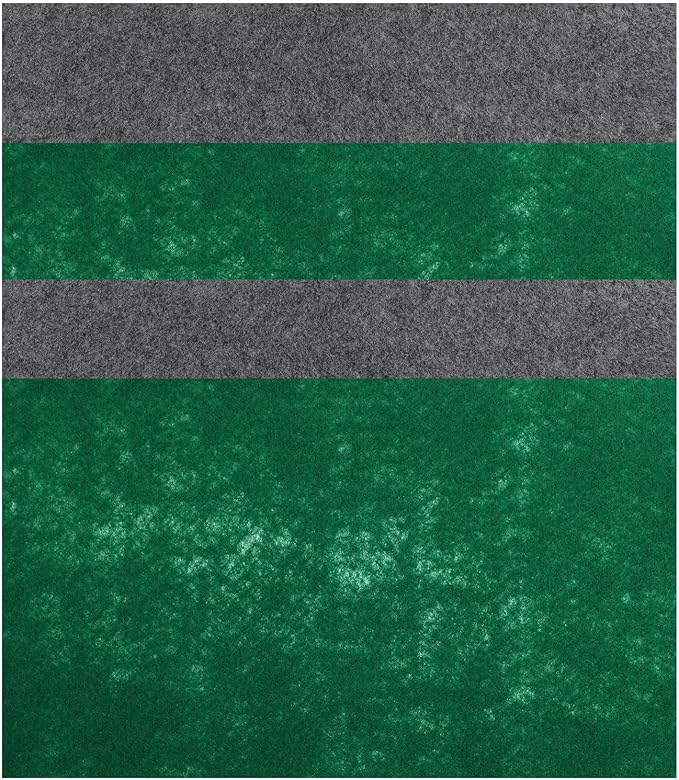 PRETYZOOM 4pcs Reptile Carpet Liner Substrate for Terrarium Tank, Absorbent Gecko Carpet and Turtle Bedding Mat, Non-Adhesive Moisture Retention Pad, 50x30cm Gray and Green for Lizards,