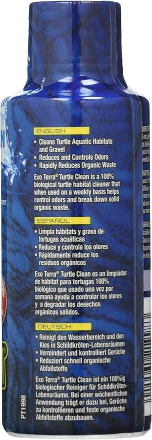 Exo Terra Exo Terra Turtle Clean Biological Turtle Habitat Cleaner, 120 ml