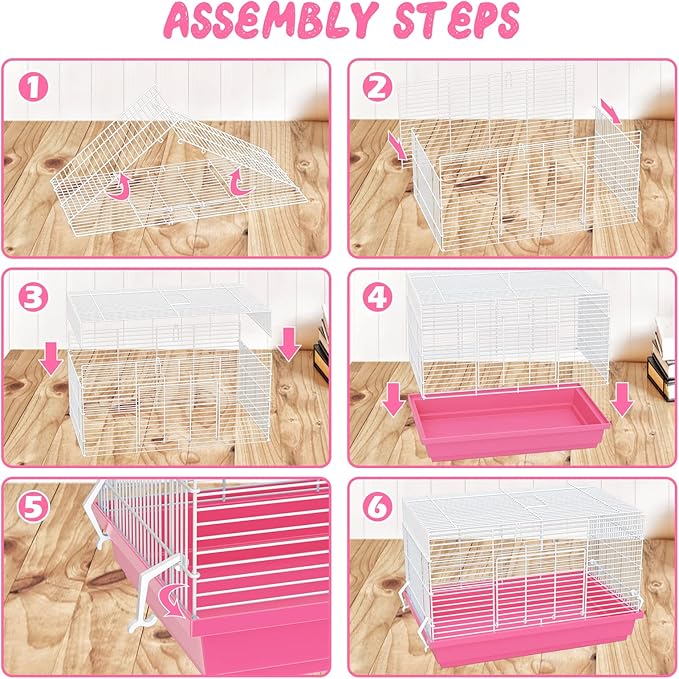 Pronetcus Hamster cage for Hamsters, Gerbils, mice, Rats, Small Guinea Pigs and Other Small Animals.