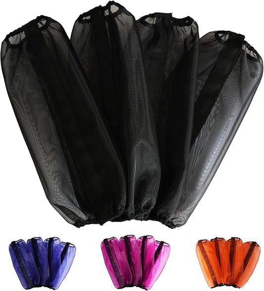 Horse Leggings Fine Mesh Horse Fly Boots Breathable Horse Boots Leg Wraps (Set of 4) Universal Size Provide Protection for Your Horse Against Horsefly