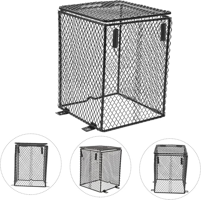YARNOW Reptile Heat Lamp Mesh Cover Insulation Lamp Shade for Day Night Heating Design for Efficient Heat Dissipation Crawler Living Tanks