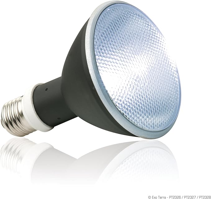 Exo Terra Sunray Light Fixture & Light Bulb, Reptile Terrarium Lamp, 35 Watts, PT2315